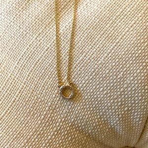 Monica vinader mini riva necklace in new condition!
